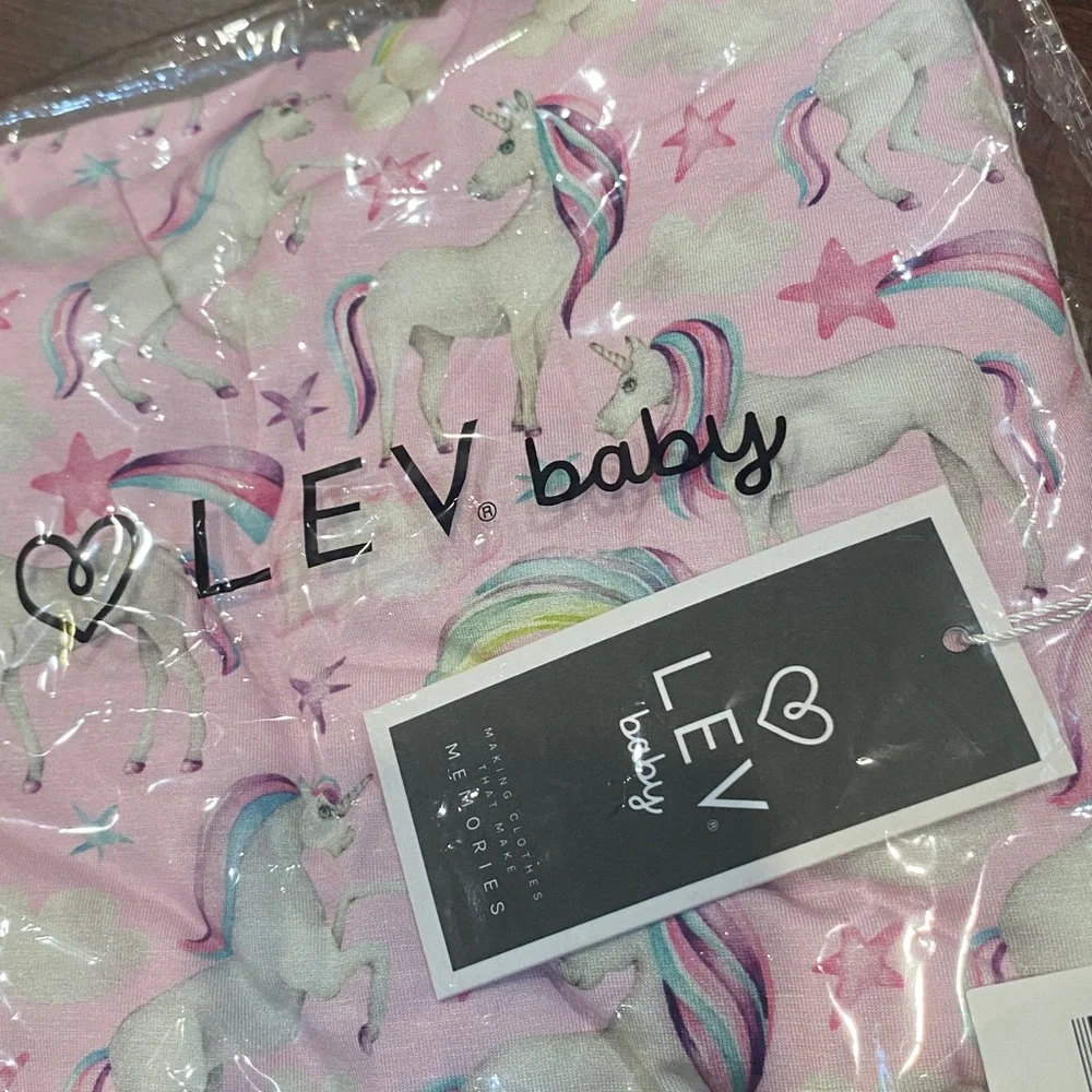 Lev Baby Bamboo Molly Unicorn Changing Pad Cover NWT - Picture 3 of 5
